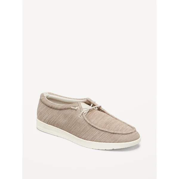 Textured Knit Loafers - Wish Bone