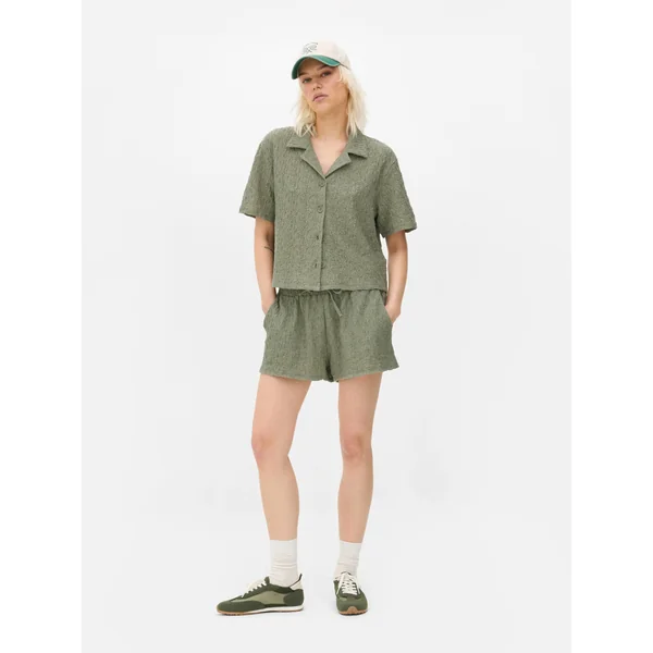 Textured Shirt - Olive