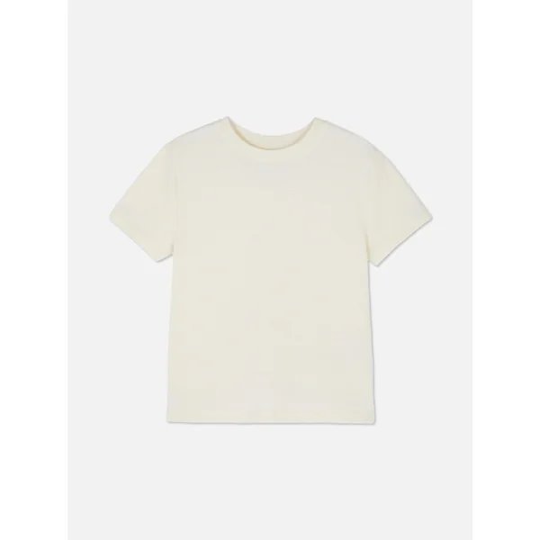 Textured T-Shirt - Ivory