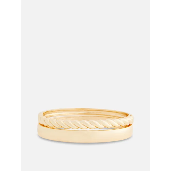 The Edit Smooth Rope Bangle - Yellow