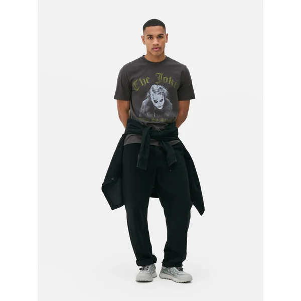 The Joker Graphic T-Shirt - Charcoal