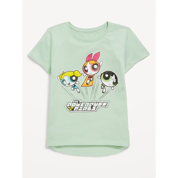 The Powerpuff Girls™ Graphic T-Shirt for Girls - Mint Mist
