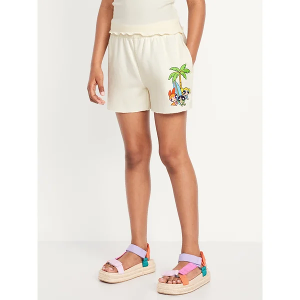 The Powerpuff Girls™ High-Waisted Graphic Shorts for Girls - The Powerpuff Girls