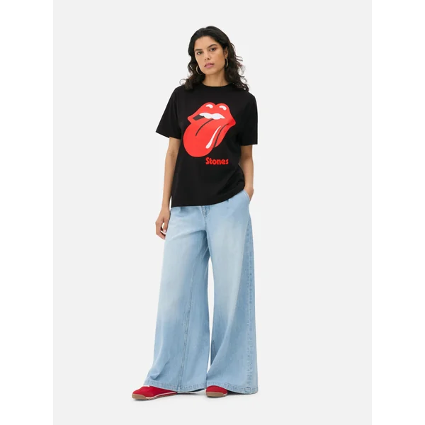 The Rolling Stones Graphic T-Shirt - Black