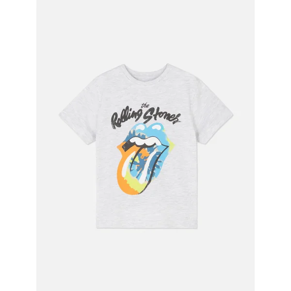 The Rolling Stones Graphic T-Shirt - Gray Heather