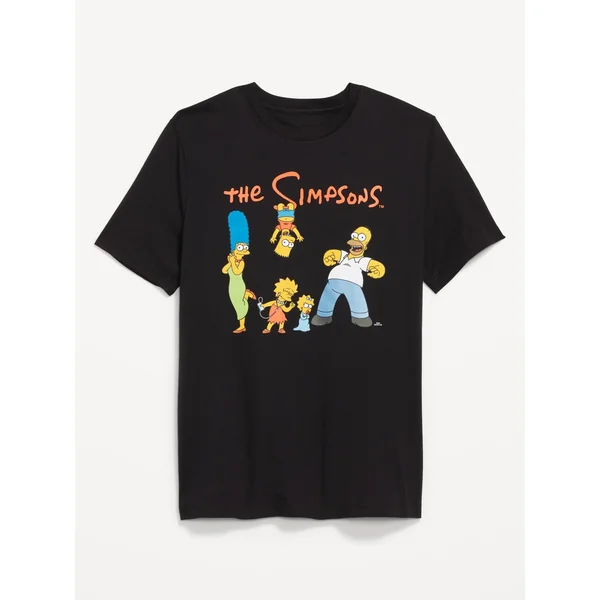 The Simpsons™ T-Shirt - Black Jack