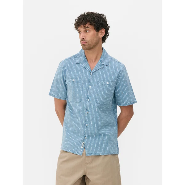 The Stronghold Chambray Shirt - Blue