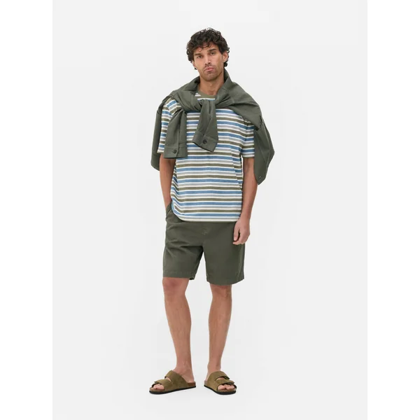 The Stronghold Multi Stripe T-Shirt - Blue