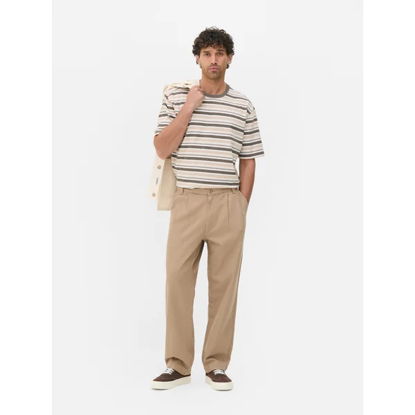 The Stronghold Multi Stripe T-Shirt - Brown