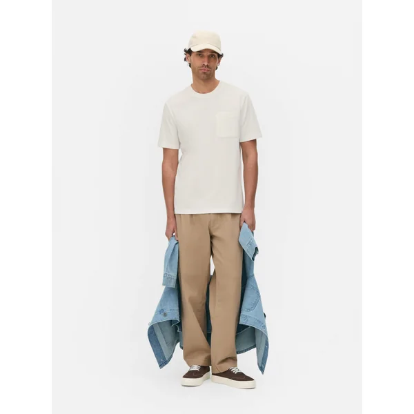 The Stronghold Pocket T-Shirt - Ivory