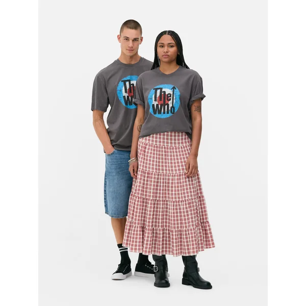 The Who Logo T-Shirt - Charcoal