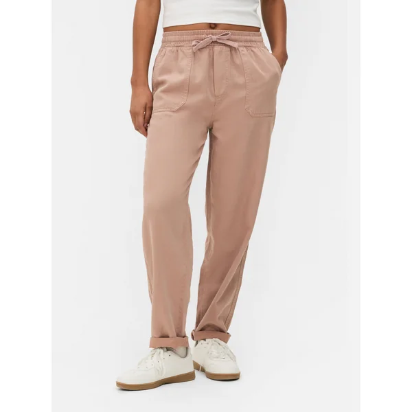 Tie Waist Joggers - Blush