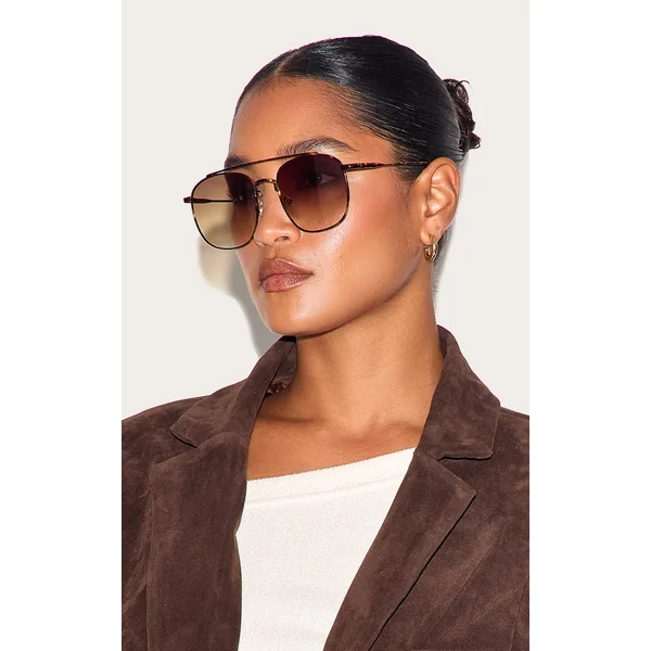 Tort Oversized Metal Frame Aviator