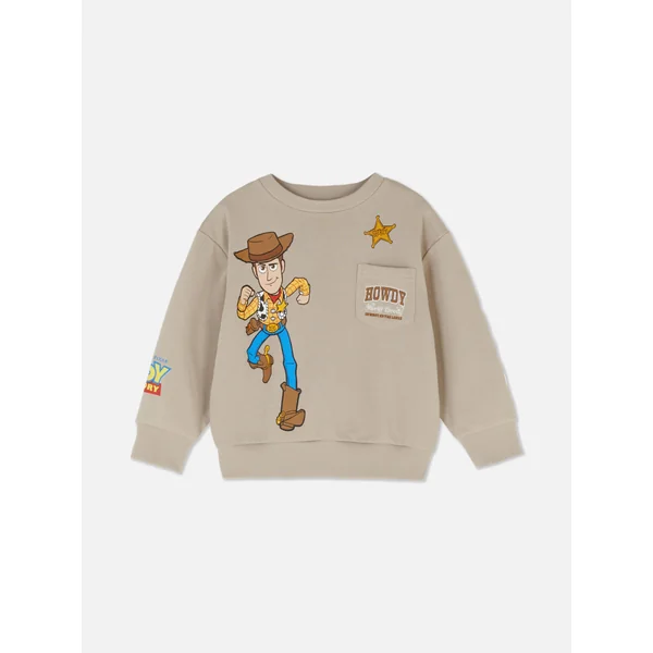 Toy Story Woody Sweatshirt - Stone