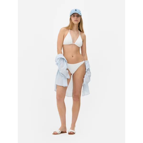 Triangle Bikini Top - Cream