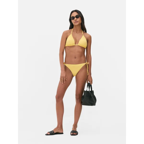 Triangle Bikini Top - Yellow