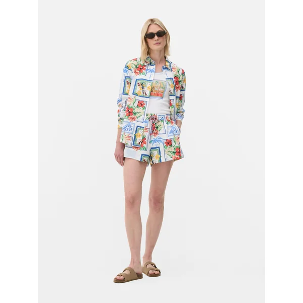 Tropical Postcard Shirt - Multi