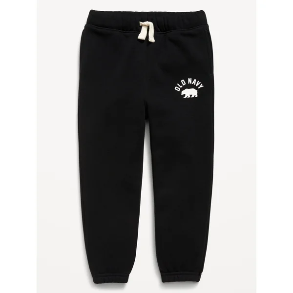 Unisex Logo-Graphic Jogger Sweatpants for Toddler - Black Jack