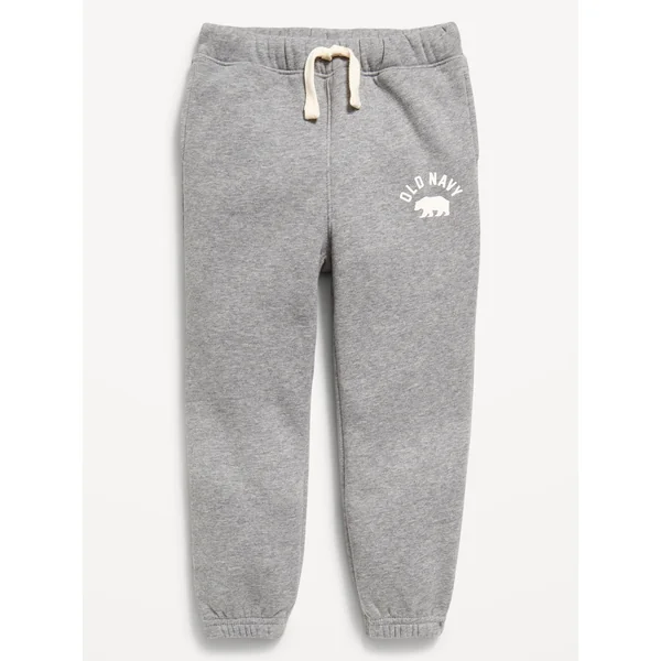 Unisex Logo-Graphic Jogger Sweatpants for Toddler - Dark Heather Gray