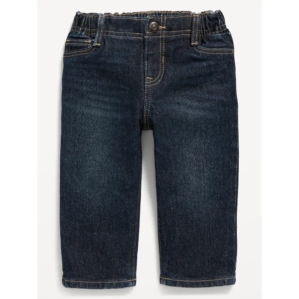 Unisex Loose Jeans for Baby - Dark Wash