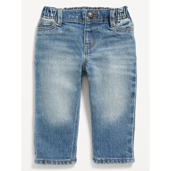 Unisex Loose Jeans for Baby - Medium Wash