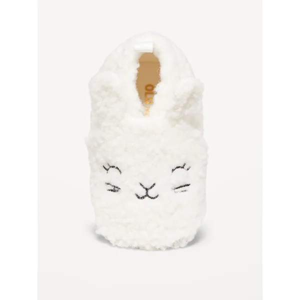 Unisex Sherpa Critter Bootie for Baby - Bunny