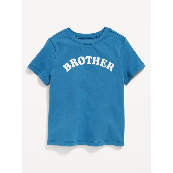 Unisex Short-Sleeve Graphic T-Shirt for Toddler - Batik Blue