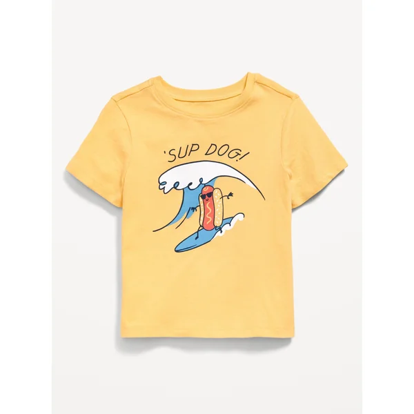 Unisex Short-Sleeve Graphic T-Shirt for Toddler - Golden Aura