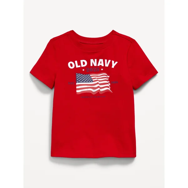 Unisex Short-Sleeve Logo-Graphic T-Shirt for Toddler - Robbie Red (Match The Fam)