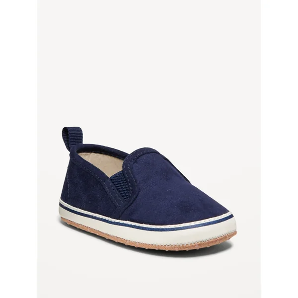 Unisex Slip-On Sneakers for Baby - Navy Blue