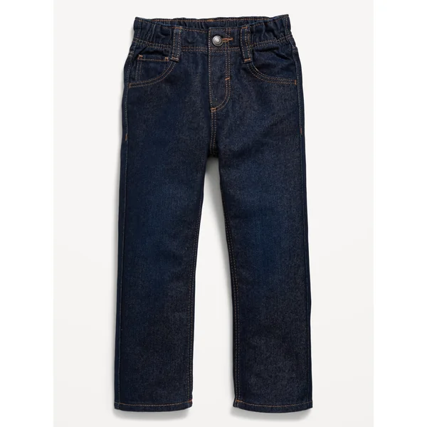 Unisex Wow Straight Pull-On Jeans for Toddler - Dark Wash