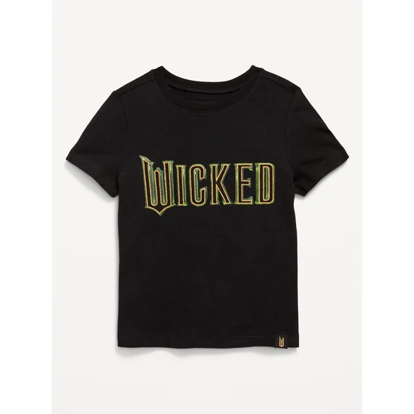Universal Wicked™ Unisex Graphic T-Shirt for Toddler - Black Jack