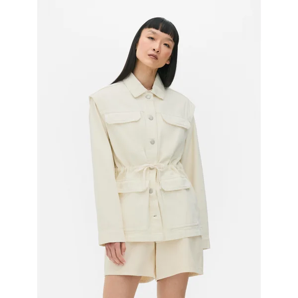 Utility Jacket - Ivory