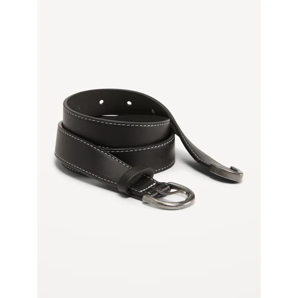 Western Belt for Women (1 Inch) - BlackJack