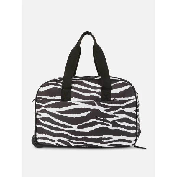 Wheeled Cabin Bag - White/Black