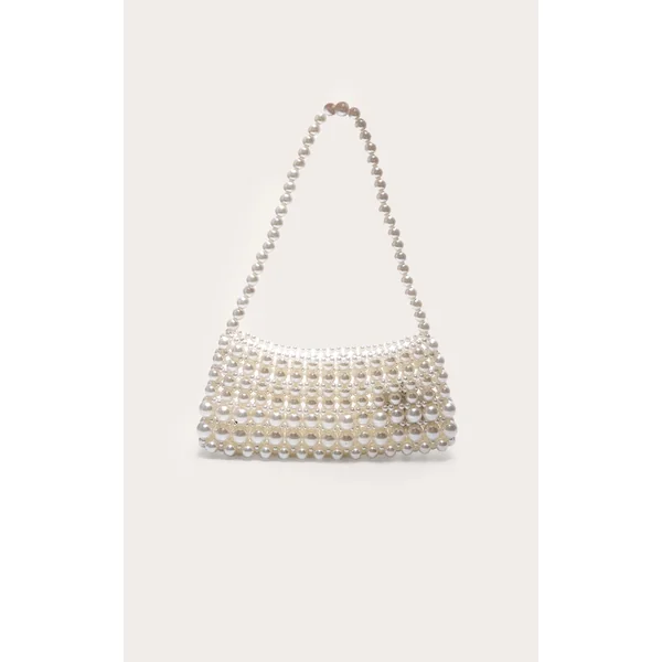 White Pearl Shoulder Bag