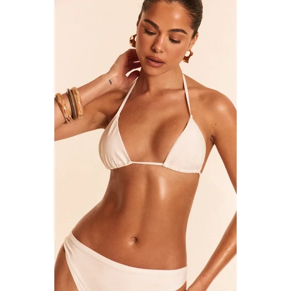 White Triangle Mix & Match Bikini Top