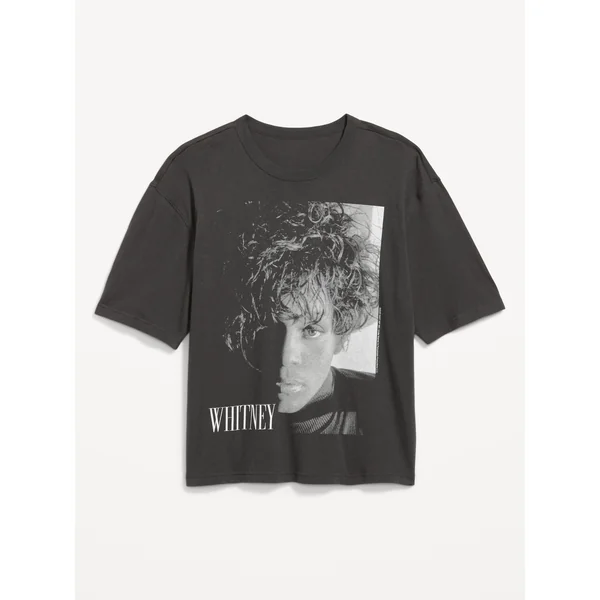 Whitney Houston™ Cropped T-Shirt - Whitney