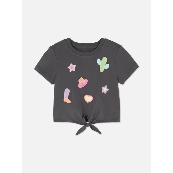 Wild West Tufted T-Shirt - Multi