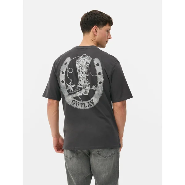 Willie Nelson T-Shirt - Charcoal