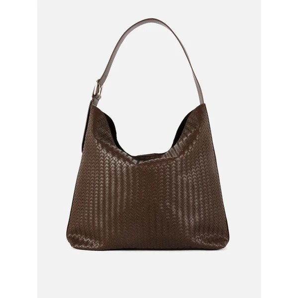 Woven Shopper - Chocolate
