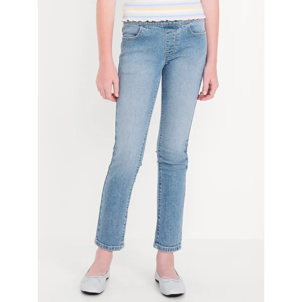 Wow Skinny Pull-On Jeans for Girls - Light Wash
