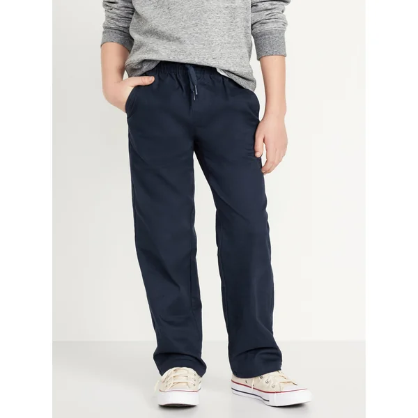 WOW Straight Leg Pull On Pants for Boys - In the Navy