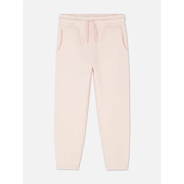 Younger Boy Drawstring Cuffed Joggers - Pink