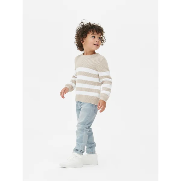 Younger Boy Slim Denim Jeans - Sky