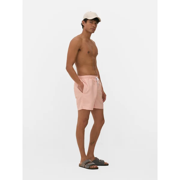 Zigzag Swim Shorts - Orange