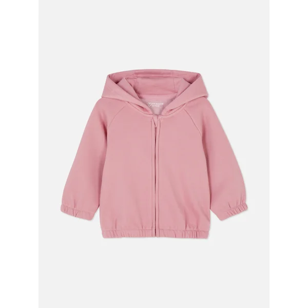 Zip Hoodie - Pink