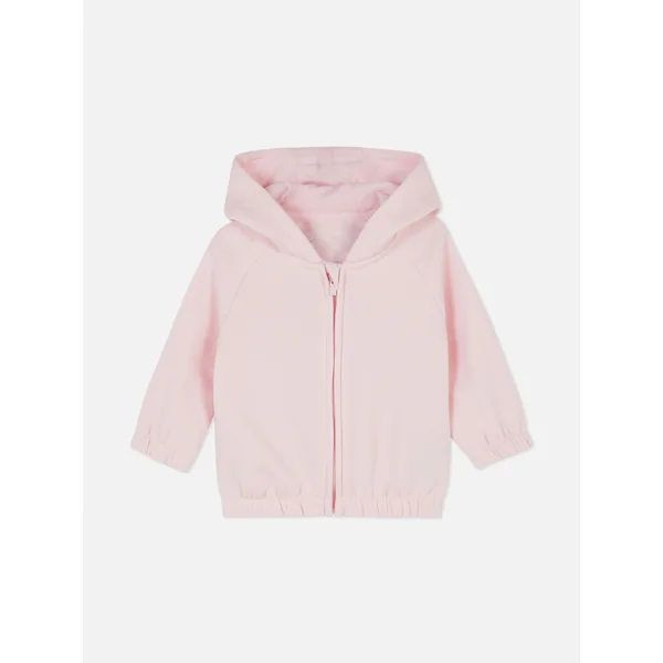 Zip Hoodie - Pink