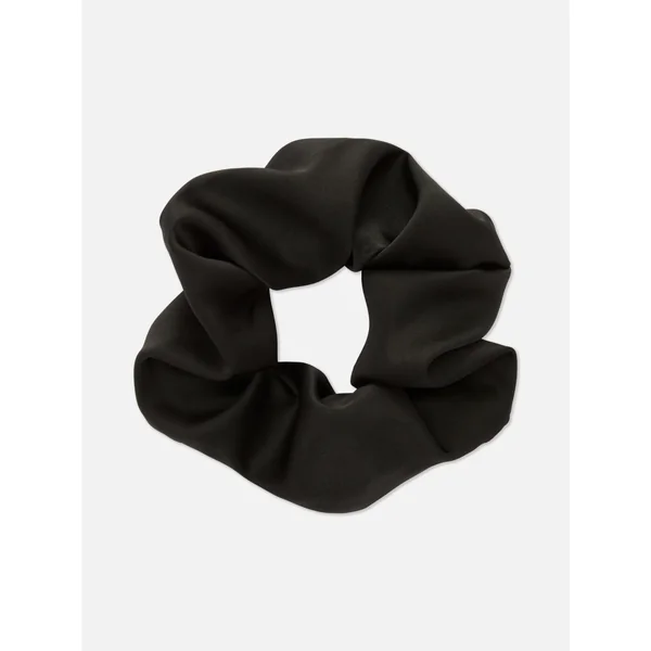 Zip Pocket Scrunchie - Black